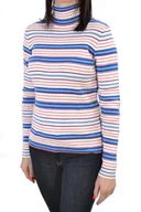 Swetry damskie - WRANGLER TURTLE NECK BIT OF BLUE SWETER GOLF DAMSKI - miniaturka - grafika 1