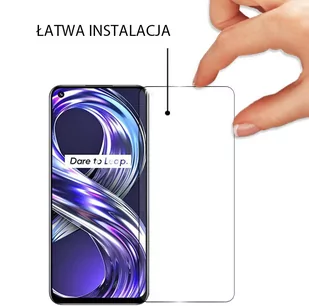 Szkło Hartowane Płaskie do Realme 8i - Szkła hartowane na telefon - miniaturka - grafika 4