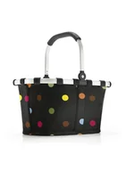 Torby i wózki na zakupy - Składany koszyk na zakupy Reisenthel Carrybag XS - dots - miniaturka - grafika 1