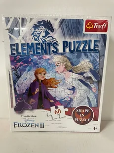 Trefl Puzzle 60el. shape unicorn FROZEN 2 90912 - Puzzle - miniaturka - grafika 1