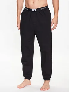 Calvin Klein Underwear Spodnie piżamowe 000NM2393E Czarny Regular Fit - Piżamy męskie - miniaturka - grafika 1