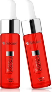 Silcare Cherry Wine 15ml oliwka do skórek i paznokci 5906720560297 - Kremy i maski do rąk - miniaturka - grafika 3