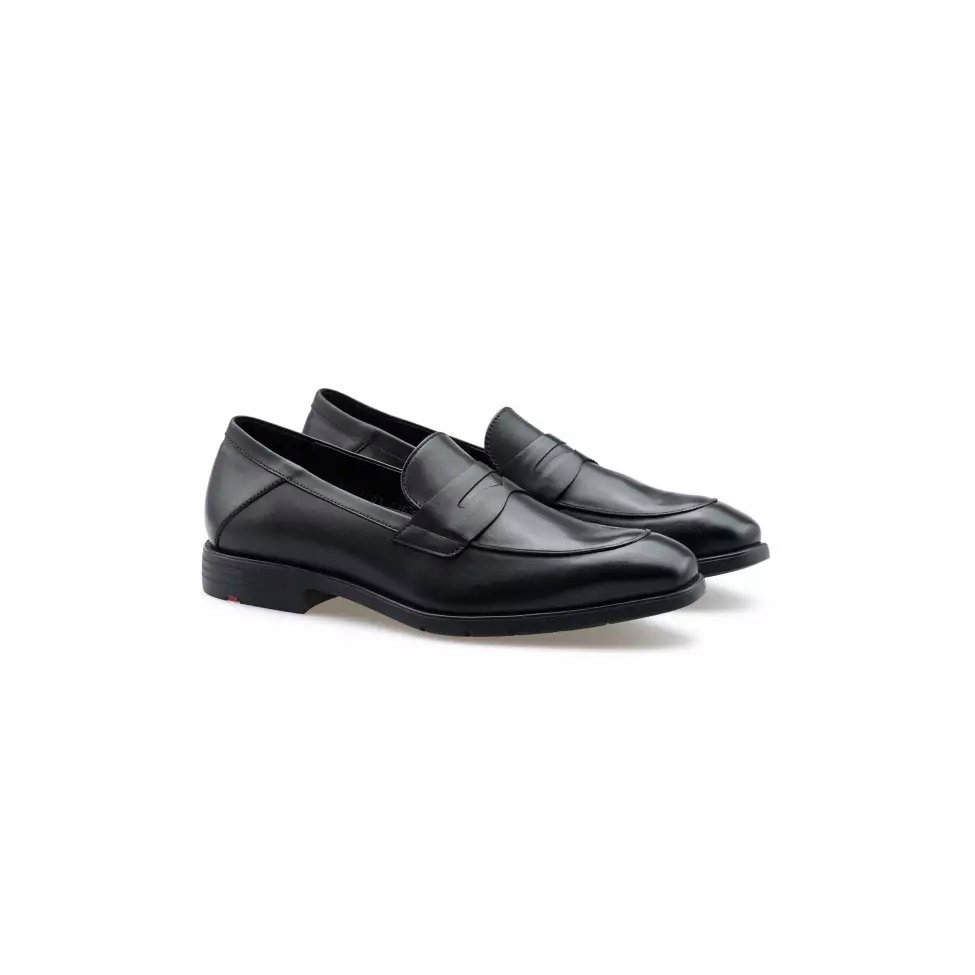 LLOYD EEZY 240 Buty Męskie Półbuty Skórzane Eleganckie Wsuwane 46