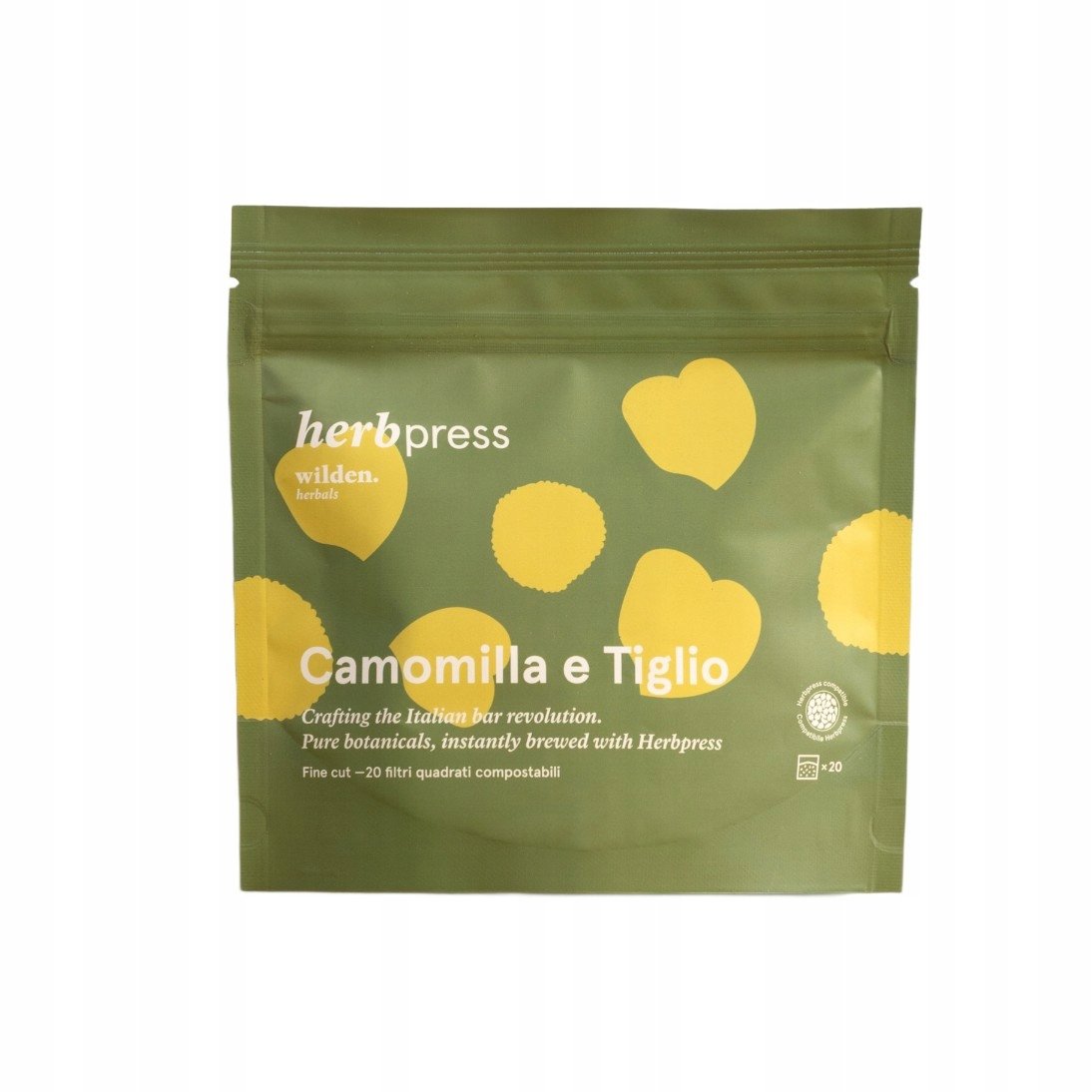 Mieszanka ziołowa Camomilla E Tiglio herbpress Wilden Herbals 20 szt