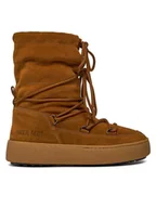 Śniegowce damskie - Moon Boot Śniegowce Ltrack Suede 24501100001 Brązowy - miniaturka - grafika 1