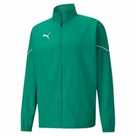 Kurtki męskie - PUMA PUMA Teamrise Sideline męska kurtka treningowa czarny Pepper Green-Puma Black xxl 657326 - miniaturka - grafika 1