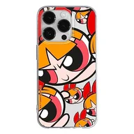 Etui i futerały do telefonów - ERT GROUP etui na telefon Iphone 14 PRO, case oryginalny i oficjalnie licencjonowany przez The Powerpuff Girls, wzór The Powerpuff Girls 010, plecki z TPU częściowo przeźroczyste - miniaturka - grafika 1