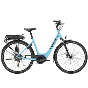 Trek Verve + 2 Lowstep 2023 500Wh M Azure - Rowery elektryczne - miniaturka - grafika 1