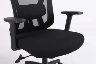 Fotel biurowy, krzesło biurowe Activejet Ergonomiczny fotel biurowy T5 czarny - Fotele i krzesła biurowe - miniaturka - grafika 1