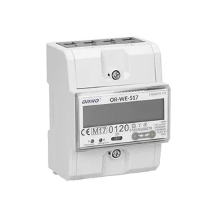Orno 1-fazowy licznik energii elektrycznej 80A,wielotaryfowy, RS485MID OR-WE-517 - Inne akcesoria elektryczne - miniaturka - grafika 3