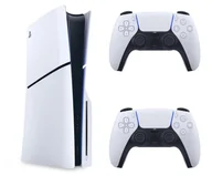Konsole Playstation - Sony PlayStation 5 D Chassis + DualSense White - miniaturka - grafika 1