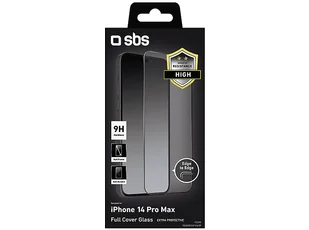 Szkło ochronne SBS Full Cover Glass do Apple iPhone 14 Pro Max - Szkła hartowane na telefon - miniaturka - grafika 1