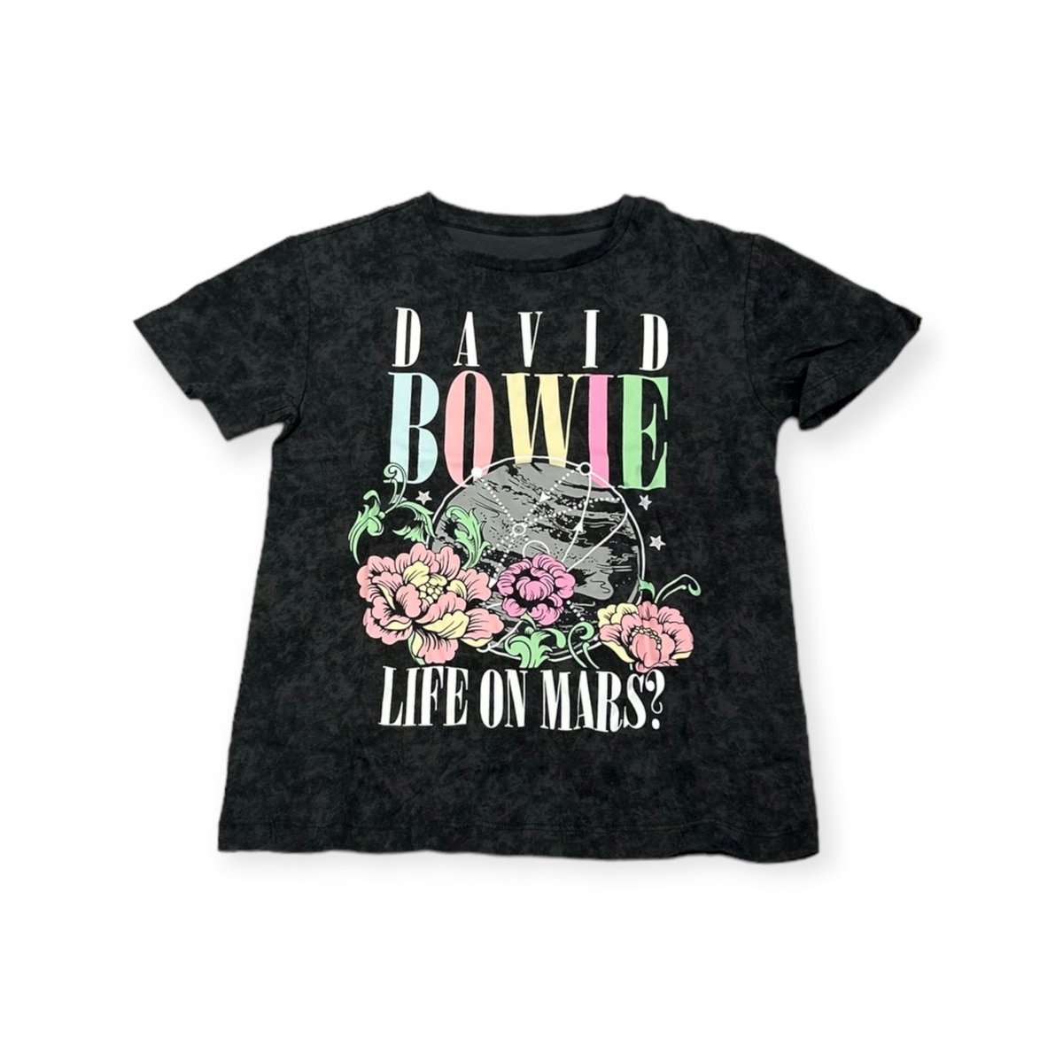 Koszulka dziewczęca na krótki rękaw David Bowie M 7/8 lat