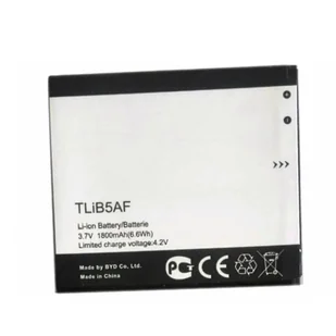 Tlib5af 1800mah 6.6wh 3.7v Kompatybilny z Alcatel One Touch Pop C5 OT 5036 5036d 5037 5037d 5037a 5037x Smartphone baterie - Baterie do telefonów Tlib5af 1800mah 6.6wh 3.7v Kompatybilny z Alcatel One Touch Pop C5 OT 5036 5036d 5037 5037d 5037a 5037x Smartphone baterie - Baterie do telefonów - miniaturka - grafika 1
