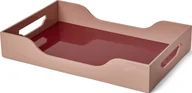 Biżuteria - akcesoria - Taca dekoracyjna Swell L kasztanowa lakierowana - miniaturka - grafika 1