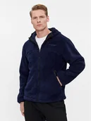 Bluzy męskie - Kappa Bluza 321H7YW Granatowy Regular Fit - miniaturka - grafika 1