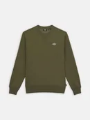 Bluzy męskie - felpa uomo dickies summerdale sweatshirt - dk0a4y6q mgr1 military green - miniaturka - grafika 1