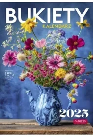 Kalendarz 2025 A3 Ścienny Bukiety - Kalendarze - miniaturka - grafika 1