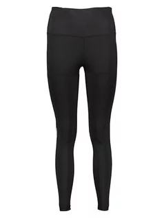 Spodnie sportowe damskie - Reebok Legginsy w kolorze czarnym do jogi - grafika 1