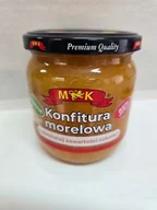 Konfitury, marmolady, powidła - MK Konfitura Morelowa Tradycyjna Słodycz z Naturalnych Owoców Słoik 425g - miniaturka - grafika 1