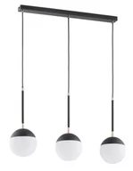 Lampy sufitowe - Volda Rex lampa wisząca 3-punktowa czarna/złota 62333 - miniaturka - grafika 1