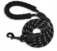 Smycze dla psów - Smycz Dla Psa Gruba Treningowa Odblaskowa Mocna Linka 3M Dla Dużego Pupila - miniaturka - grafika 1