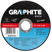 Materiały ścierne - Graphite do metalu 115x6,4x22mm 57H714 - miniaturka - grafika 1