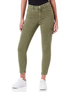 BOSS Damskie spodnie jeansowe, ciemnozielony, 32 - Spodnie damskie - miniaturka - grafika 1