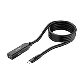Kable USB - Unitek Kabel przedłużający USB-C 10 Gbps 5m, czarny - miniaturka - grafika 1