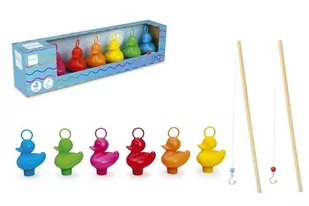 Scratch SCRATCH kaczka zabawka wędkarska dla dzieci, kompletny zestaw do zabawy, KOLOROWY, wielokolorowa - Zabawki do kąpieli - miniaturka - grafika 1