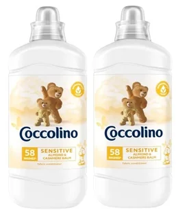 Coccolino Sensitive Almond & Cashmere Balm płyn 2 x 1,45 l - Środki do prania - miniaturka - grafika 1