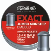 Amunicja do wiatrówek - Śrut 5,52 mm JSB Exact Jumbo Monster 200 szt - miniaturka - grafika 1