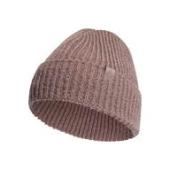 Czapki męskie - Czapka zimowa ADIDAS W CUFF BEANIE HM9907 – Beżowy - miniaturka - grafika 1
