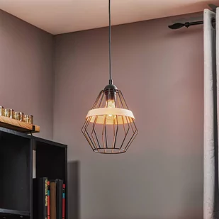 Milagro Lampa wisząca Cliff 1 Czarny MLP5524 - MLP5524 - Lampy sufitowe - miniaturka - grafika 3
