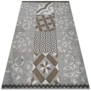 Modny winylowy dywan Ozdobne płytki 140x210 cm - Dywany - miniaturka - grafika 1