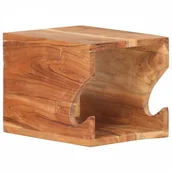 Bagażniki na rowery - vidaXL Uchwyt ścienny na rower, 35x25x25 cm, lite drewno akacjowe - miniaturka - grafika 1