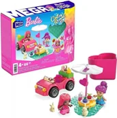 Klocki - Barbie Mega Klocki Kabriolecik - wesoła wycieczka - Mattel - miniaturka - grafika 1