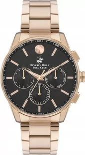Zegarek Zegarek męski BEVERLY HILLS BP3396X.450 różowe złoto fashion na prezent - Zegarki męskie - miniaturka - grafika 1