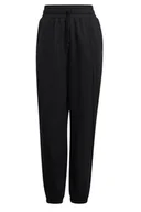 Spodnie damskie - Spodnie damskie Adidas Hyperglam Fleece dresowe czarny-S - miniaturka - grafika 1