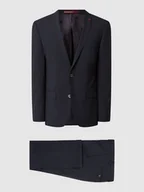 Garnitury - Garnitur o kroju slim fit z marynarką zapinaną na 2 guziki - miniaturka - grafika 1