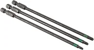 Akcesoria i części do ekspresów do kawy - kwb 3 bity 150 mm Tamper Torx TT10, TT15, TT20 zestaw Torsion 123343 (TQ 60 stal, strefa skrętna, ISO 1173, napęd C6.3), L - miniaturka - grafika 1