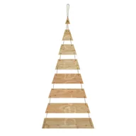 Choinki - be4nature Wisząca Choinka z Drewna Modrzewiowego Ozdoba na Boże Narodzenie - miniaturka - grafika 1