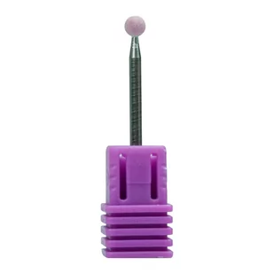 Em nail professional Frez kamienny różowy, kulka 4mm 5903041827771 - Frezarki do paznokci - miniaturka - grafika 1