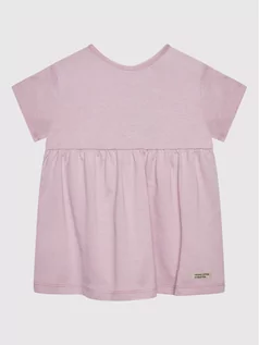 Sukienki i spódniczki dla dziewczynek - Benetton United Colors Of Sukienka codzienna 3I1XG101Y Różowy Regular Fit - grafika 1