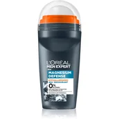 Dezodoranty i antyperspiranty męskie - Loreal Men Expert Dezodorant roll-on Magnesium Defence 50ml - miniaturka - grafika 1