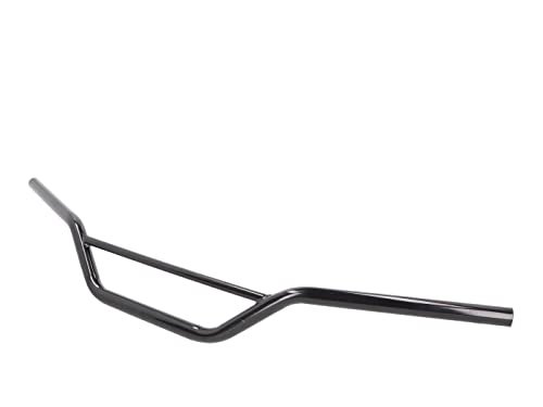 Moto Supply Stalowa czarna kierownica motocrossowa, 22 mm, 860 mm (kierownica, kierownica, stal stopowa, czarna)