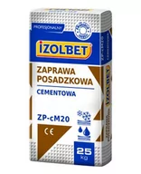 Zaprawy budowlane - Posadzka cementowa Izolbet ZP-cM20 25 kg, 25 mm - miniaturka - grafika 1