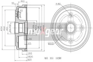 Bębny hamulcowe - MAXGEAR BĘBEN H-CA DAEWOO D-TICO 19-1049 - miniaturka - grafika 1