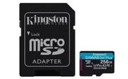 Karty pamięci - Kingston Canvas Go! Plus 256GB (SDCG3/256GB) - miniaturka - grafika 1