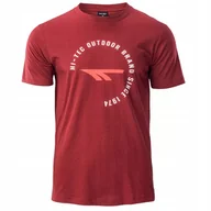 Koszulki męskie - Koszulka Męska Hi-tec T-shirt Sportowa Olen L - miniaturka - grafika 1